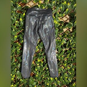 Offline Blue Sparkly Full Length Leggings Size Medium